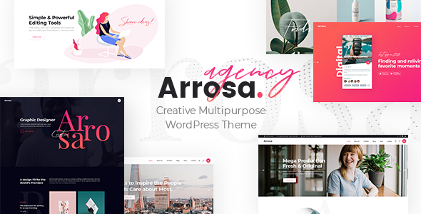 Arrosa - Startup Business WordPress WordPress Theme Logo